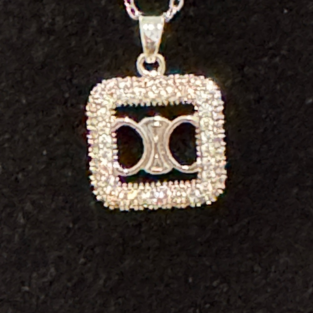 New Arrivals! Elegant Stainless Steel Silver Pendant Necklace